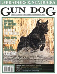 cover of Gun Dog Magazine